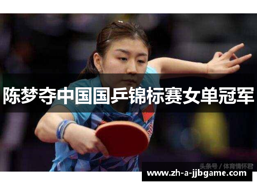 陈梦夺中国国乒锦标赛女单冠军